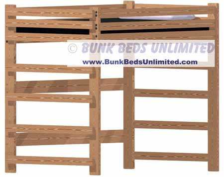 This is a picture of Decisive Printable Full Size Loft Bed Plans This is a photo of Decisive Printable Full Size Loft Bed Plans