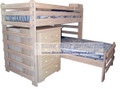 L-Shaped Bunk Bed Photo (similar model with chest)