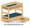 Twin Bunk Bed with Drawers (does not separate)