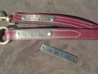 Engraved Lead Shank Plates