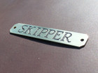 Engraved Halter Nameplate Horse Size
