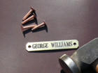 Engraved Belt Nameplate