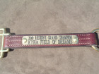 Engraved Award Halter Trophy Nameplate