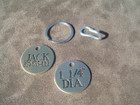 Engraved Medium Round Dog Tag