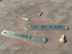 Engraved Saddle Nameplate