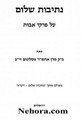 Nesivos Sholem Ol Pirkei Avos     נתיבות שלום על פרקי אבות-סלאנים