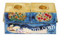Figures Chanukah Menorah and Shabbat Candlesticks