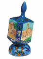 Large Wooden Dreidel + Stand