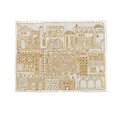 Yair Emanuel Jerusalem in Gold Challah Cover