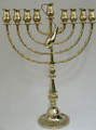 Pitchers 25" Brass  Menorah (M-225)