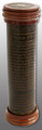 Antique Leather and Wood Megillah Holder 12" (MG-ALR12)