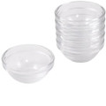 Glass bowls for seder plates- Small 2.25"   Set of 6