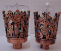 Neronim for Parafin lighting - Brass Jeweled