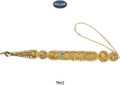 Torah Pointer - Filigree Jeweled Gold Plated