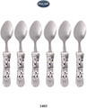 Jerusalem Dessert set , 6 Spoons