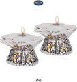 Jerusalem Candlesticks Pomegranate