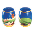 Ceramic Salt and Pepper Shaker - Jerusalem