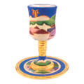 Ceramic Kiddush cup - small