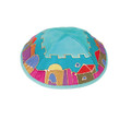 Emanuel Silk Painted Kippa