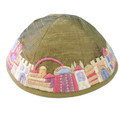 Emanuel Embroidered Kippa