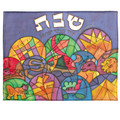 emanuel Hand Painted Silk Challa Cover
