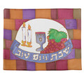 emanuel Hand Painted Silk Challa Cover