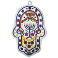 Menorah Large Embroidered Chamsa