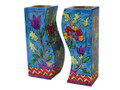Emanuel Hand Painted Candlesticks