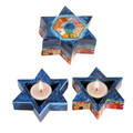 Emanuel Hand Painted Candlesticks