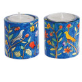 Emanuel Hand Painted Candlesticks