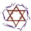 Plain Star of David Tambourine