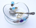 Glass Honey Dish 