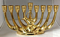 Large Heavy Brass Menorah