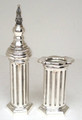 Silver Dipped Havdala Set - Pillar Design