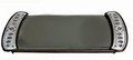 Sterling Silver and Mirror on Wood Tray