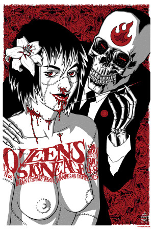 "QUEENS OF THE STONE AGE" w THROWRAG