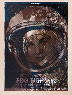 "Foo Fighters Star Wars" TEST PRINT