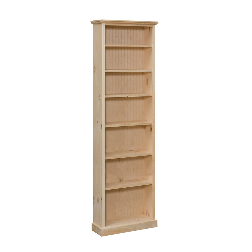 Bookcase With 5 Adjustable Shelves And 1 Fixed 20 Wide And 84 High