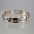 Silver Pattern # 110 Wire Cuff Bracelet