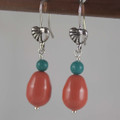 Swarovski Crystal Pearl & Turquoise Earring