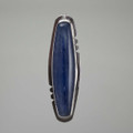 Long Kyanite Sterling Silver Pendant