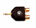 Planet Waves PW-P-047D 1/8" Mono Male to Dual RCA Female Adapter