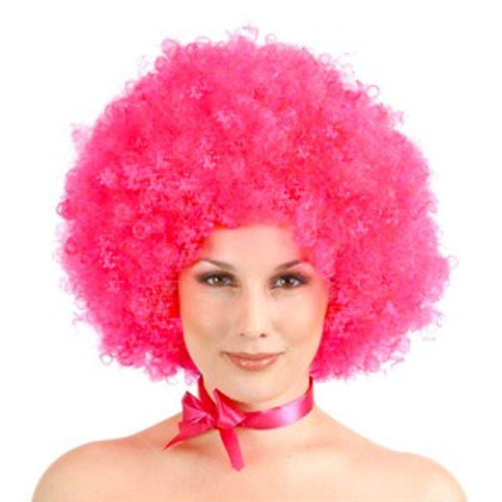 Pink Clown Wig 6049