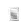 22" x 28" White Vinyl Rectangular Gable Vent (Price Per Piece).  Item #626120