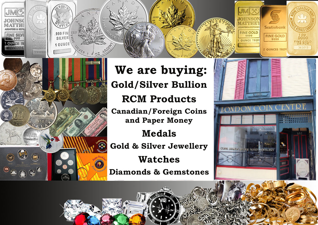 London Coin Centre Canada's Coin Store Ontario Canada