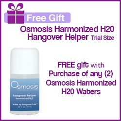 Osmosis Harmonized H20 Water Free Gift with Purchase! Osmosis Harmonized H20 Water Free Gift with Purchase!
