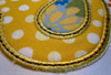 Close-up picture of the Satin Stitch Applique Chick