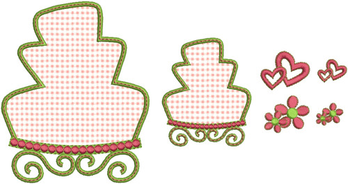 Picture of all 6 designs included in the set