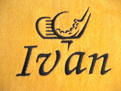 Used with our #129 Zebra Font to spell "Ivan"