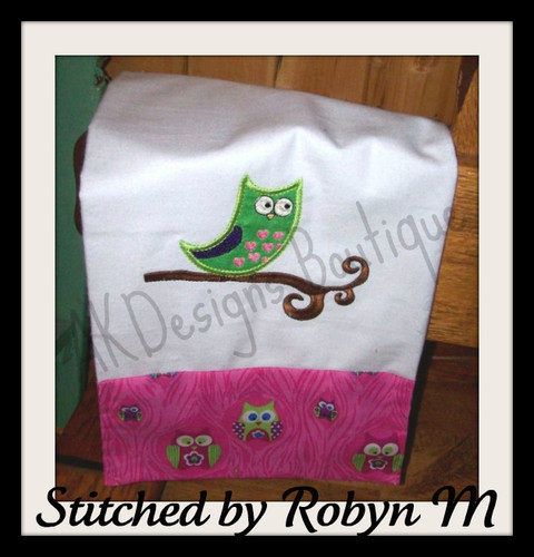 Example stitched by customer.